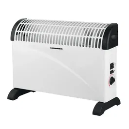 Convector electric Heinner HCVH-Y2000T, 2000 W, termostat reglabil, ventilator Turbo, protectie supraincalzire, alb