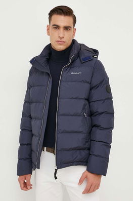 Gant Geaca Barbati, Culoarea Albastru Marin, De Iarna Bleumarin