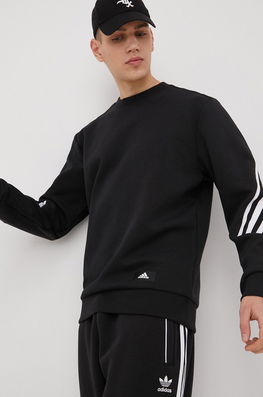Adidas Performance Bluza H46538 Barbati, Culoarea Negru, Modelator