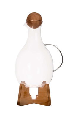 Sagaform Decantor De Vin Fiert Cu Farfurie Nature Multicolor