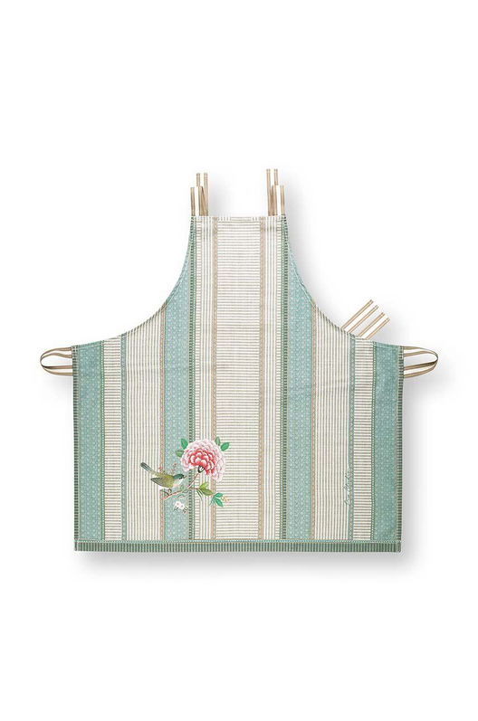 Pip Studio șorț De Bucătărie Din Bumbac Blushing Birds Multicolor