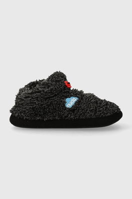 Papuci De Casa Home Cloud Culoarea Negru, UNBOC7 Nuvola