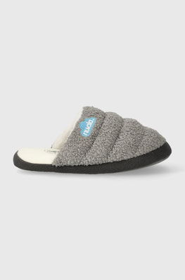 Nuvola Papuci De Casa Zueco Sheep Culoarea Gri, UNZSHEP.Grey