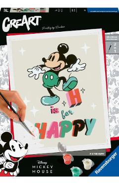 Pictura pe numere. Mickey