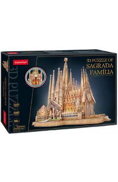 puzzle 3d sagrada familia 696 piese