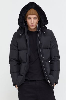 MOOSE KNUCKLES Geaca De Puf Barbati, Culoarea Negru, De Iarna