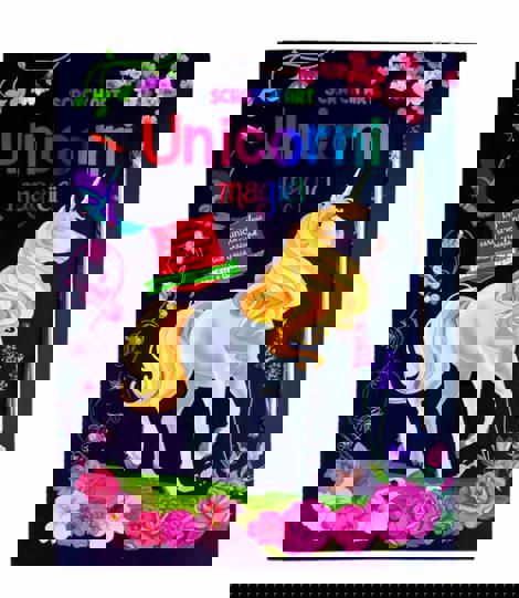 Unicorni magici- scratch art