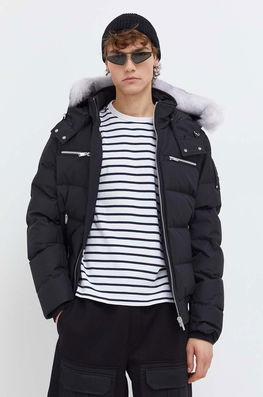 MOOSE KNUCKLES Geaca De Puf Barbati, Culoarea Negru, De Iarna