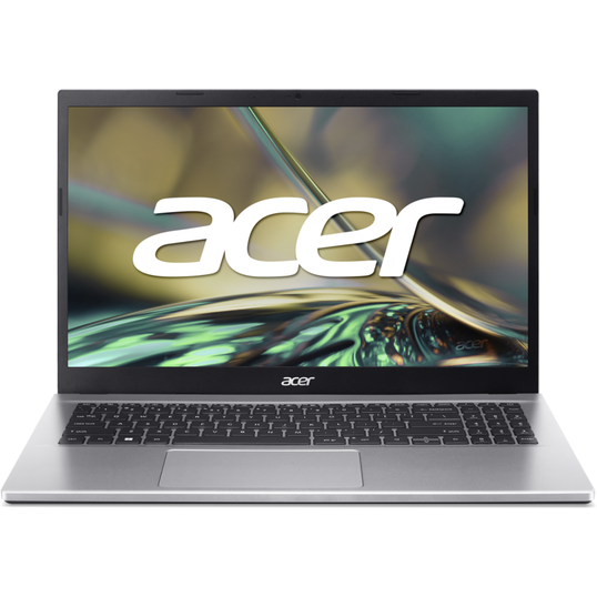 Laptop Acer 15.6'' Aspire 3 A315-59, FHD IPS, Procesor Intel® Core™ i3-1215U (10M Cache, up to 4.40 GHz, with IPU), 8GB DDR4, 512GB SSD, GMA UHD, No OS, Pure Silver