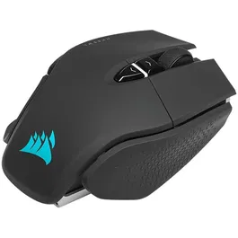 Mouse gaming wireless Corsair M65 Ultra, iluminare RGB, switchuri optice Omron, gyro and accelerometru integrat, 2.4GHz Slipstream & Bluetooth, 26K DPI, Negru