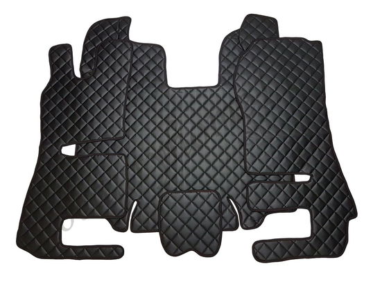 Covorase din Piele romb MERCEDES ATEGO 2005 automat acopera toata podeaua cabinei culoare Negru Editie Speciala