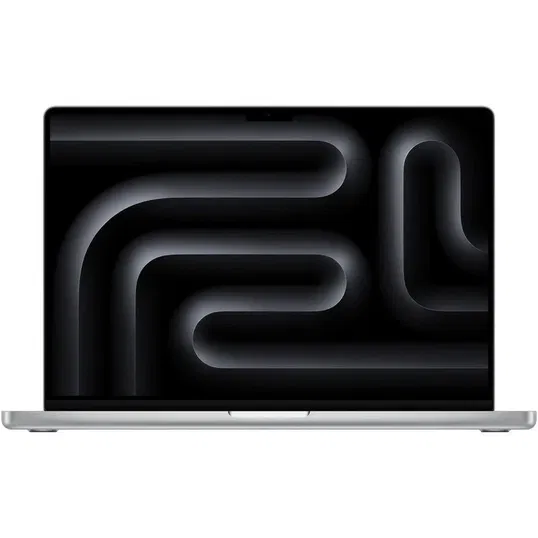 Laptop Apple MacBook Pro 16 cu procesor Apple M3 Max, 14 nuclee CPU si 30 nuclee GPU, 36GB RAM, 1TB SSD, Silver, INT KB
