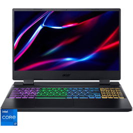 Laptop Gaming 15.6'' Nitro 5 AN515-58, FHD IPS 144Hz, Procesor Intel® Core™ i7-12650H (24M Cache, up to 4.70 GHz), 16GB DDR5, 512GB SSD, GeForce RTX 4060 8GB, No OS, Black