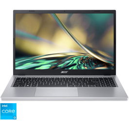 Laptop 15.6'' Aspire 3 A315-510P, FHD, Procesor Intel® Core™ i3-N305 (6M Cache, up to 3.80 GHz), 8GB DDR5, 256GB SSD, GMA UHD, No OS, Pure Silver