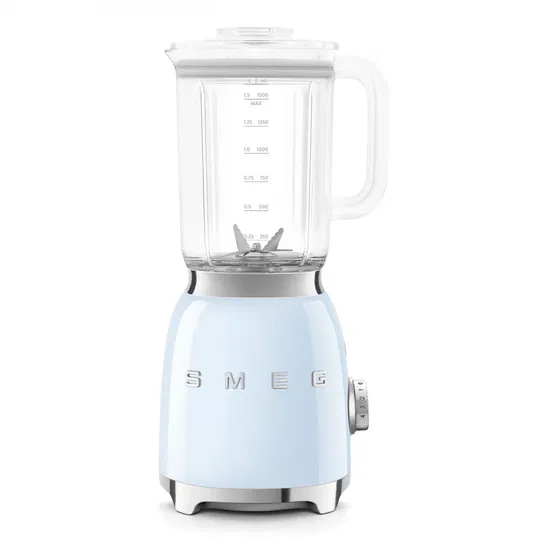 Blender Smeg BLF03PBEU, albastru, retro, 800 W