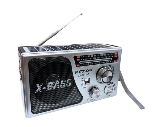 Radio portabil Rotosonic Solar XB 961 S cu Lanterna si Panou Solar