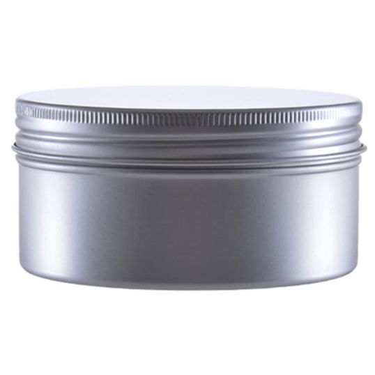 Recipient rotund aluminiu 250ml