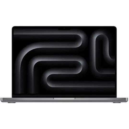 Laptop MacBook Pro 14 cu procesor Apple M3, 8 nuclee CPU si 10 nuclee GPU, 512GB SSD, Space Grey, INT KB