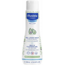 Gel de curatare pentru par si corp Mustela, pentru piele normala, 200 ml