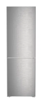 Combina frigorifica Liebherr CNsdc 5203 Pure, NoFrost, EasyFresh, 60 cm, 330 l, SuperCool, VarioSpace, Display Touch, Clasa C, Inox antiamprenta