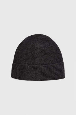 Universal Works Căciulă De Lână Watch Cap Culoarea Gri, De Lână, Din Tesatura Unia, 29478