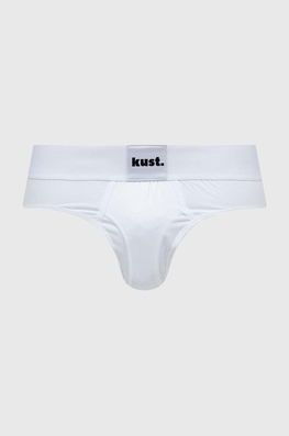 Kust. Slip Din Bumbac Culoarea Alb