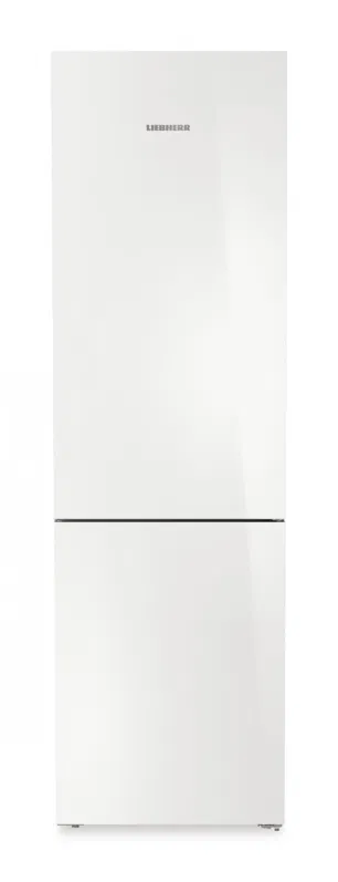 Combina frigorifica Liebherr CNgwc 5723 Plus, NoFrost, EasyFresh, 60 cm, 371 l, EasyTwist-Ice, DuoCooling, Display tactil, Clasa C, White Glass
