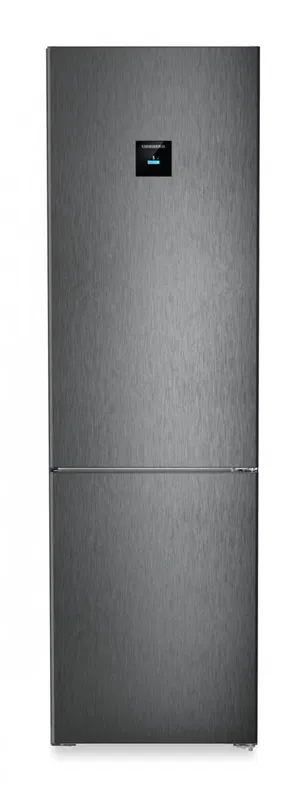 Combina frigorifica Liebherr CNbdc 573i Plus, NoFrost, EasyFresh, 60 cm, 371 l, EasyTwist-Ice, SmartDeviceBox, DuoCooling, Clasa C, BlackSteel
