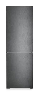 Combina frigorifica Liebherr CNbdb 5223 Plus, NoFrost, EasyFresh, 60 cm, 330 l, EasyTwist-Ice, SuperCool, DuoCooling, Clasa B, BlackSteel