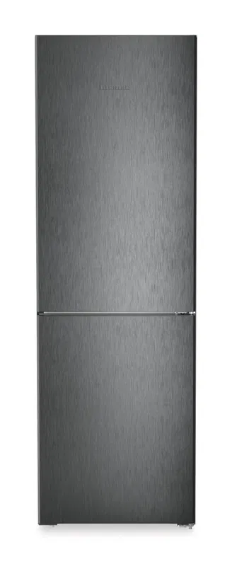 Combina frigorifica Liebherr CNbdb 5223 Plus, NoFrost, EasyFresh, 60 cm, 330 l, EasyTwist-Ice, SuperCool, DuoCooling, Clasa B, BlackSteel