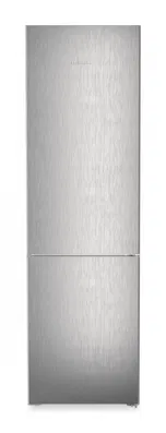 Combina frigorifica Liebherr CBNsfc 572i Plus, NoFrost, BioFresh, 60 cm, 360 l, EasyTwist-Ice, Sertar Meat & Dairy, SmartDeviceBox, Clasa C, SteelFinish