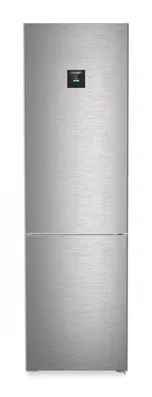 Combina frigorifica Liebherr CBNsdc 573i Plus, NoFrost, BioFresh, 60 cm, 360 l, SmartDeviceBox integrat, Sertar Meat & Dairy, SuperCool, Clasa C, SmartSteel
