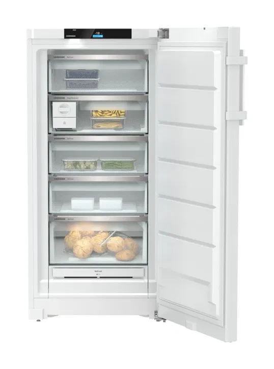 Congelator Liebherr FNc 667i Peak, NoFrost, 70 cm, 260 l, SmartDeviceBox integrat, EasyTwist-Ice, SuperFrost, Clasa C, Alb