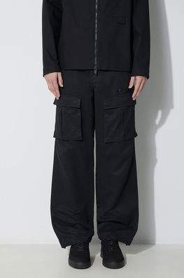 KSUBI Pantaloni Speeder Fugitive Cargo Bărbați, Culoarea Negru, Drept, MPS24PA002