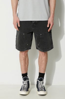 KSUBI Pantaloni Scurți Din Denim Operator Short Bărbați, Culoarea Gri, MPS24WA016
