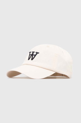 Wood Wood șapcă De Baseball Din Bumbac Eli Embroidery Culoarea Negru, Cu Imprimeu, 10000805.7083 Bej