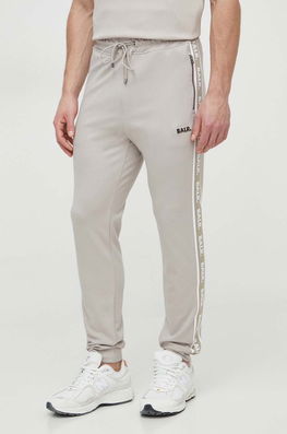 BALR. Pantaloni De Trening Culoarea Bej, Cu Imprimeu