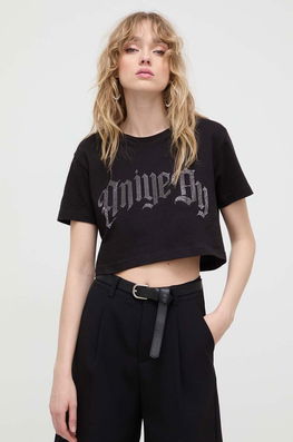 Aniye By Tricou Din Bumbac Femei, Culoarea Negru