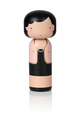Lucie Kaas Papusa Kokeshi Coco In Pink Multicolor