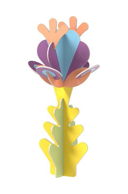 Octaevo Sculptură Diy Flower Paper Sculpture 4 Multicolor