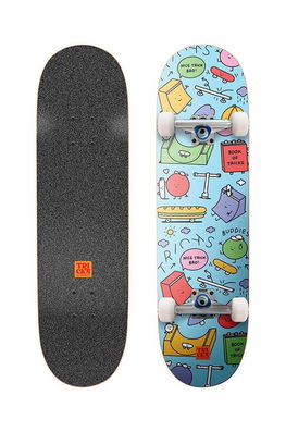 Tricks Skateboard BB Book Of Tricks 8" X 29,5" Multicolor