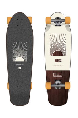 Long Island Skateboard Dawn 31"x9" Cruiser Multicolor