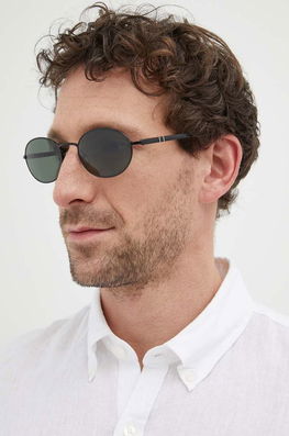 Persol Ochelari De Soare IDA Barbati, Culoarea Negru, 0PO1018S