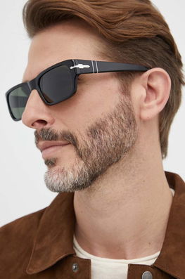 Persol Ochelari De Soare ADRIEN Barbati, Culoarea Negru, 0PO3347S
