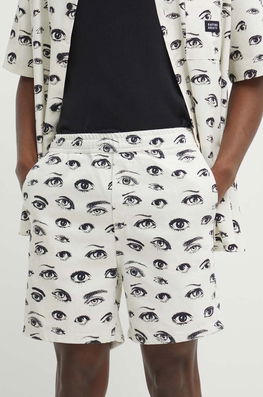 Kaotiko Pantaloni Scurti Din Bumbac Culoarea Bej