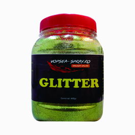 Sclipici Decorativ Verde Green Apple 400gr.