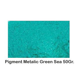 Pigment Metalic Green Sea 50Gr.