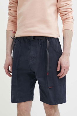 Gramicci Pantaloni Scurti Din Bumbac Gadget Short Culoarea Albastru Marin Bleumarin