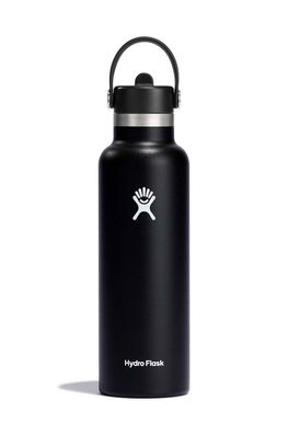 Hydro Flask Sticla Termica 21 Oz Standard Flex Straw Cap Black Culoarea Negru, S21FS001