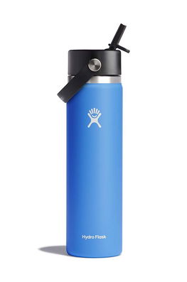 Hydro Flask Sticla Termica 24 Oz Wide Flex Straw Cap Cascade W24BFS482 Albastru